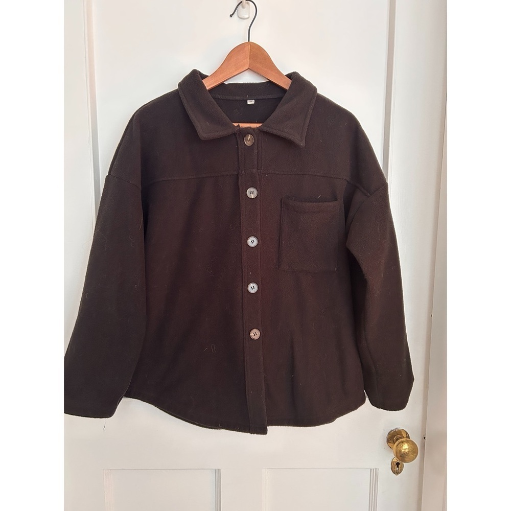 Black Fleece Jacket Size M